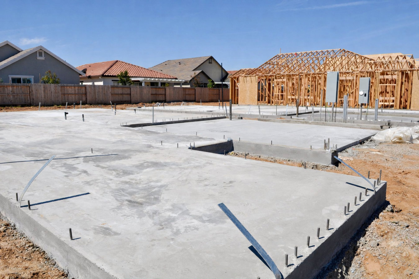 Foundation installation in Porterville, CA