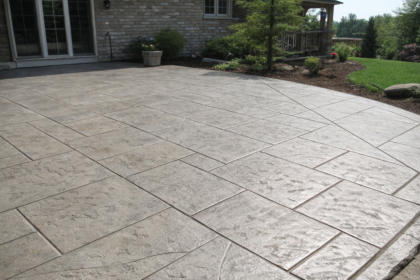 Stamped concrete services